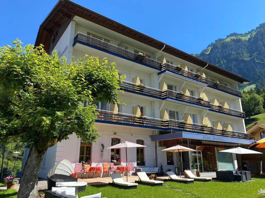 Apartment With Great View At Residence Brunner Wengen Eksteriør billede