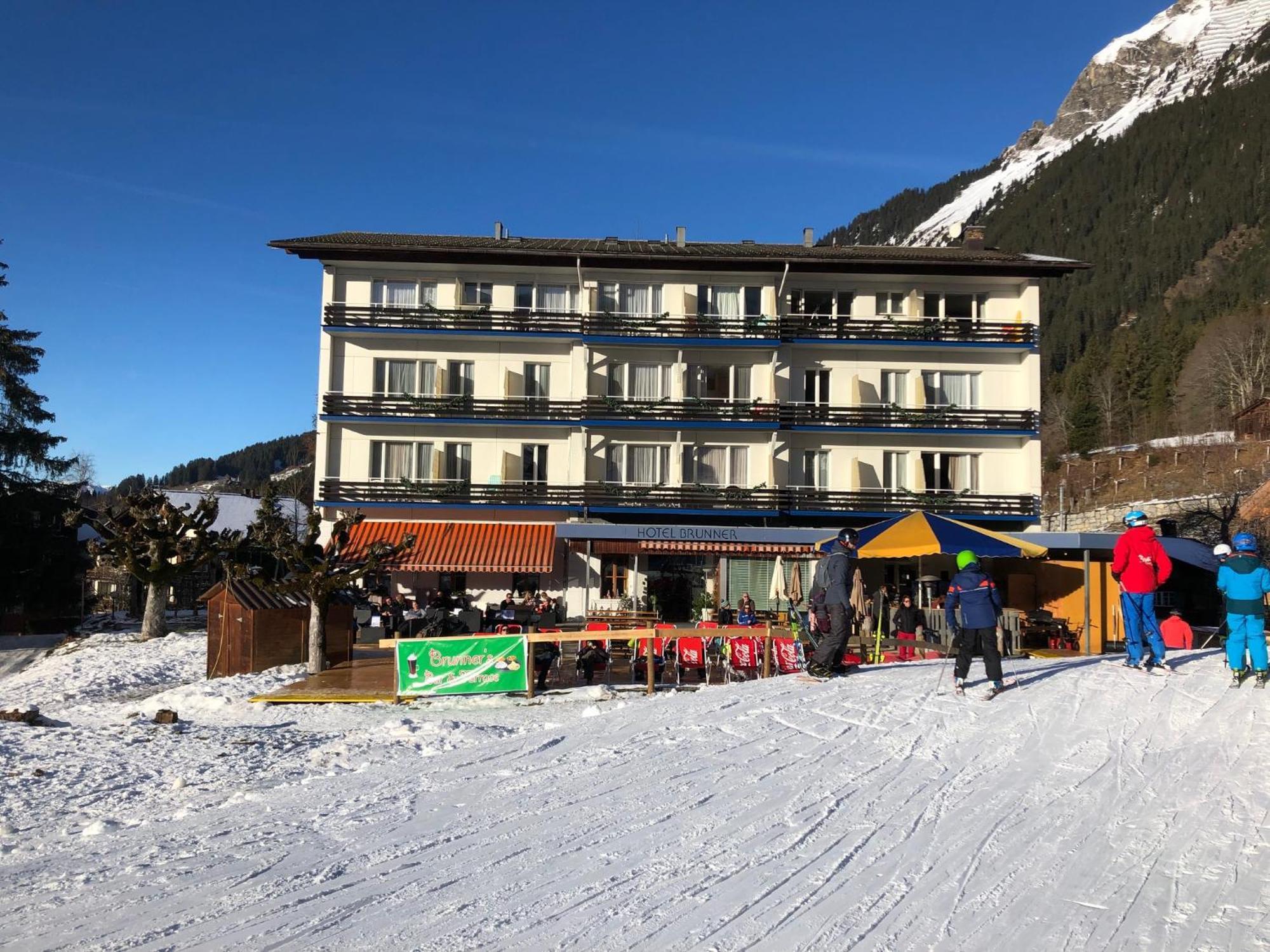 Apartment With Great View At Residence Brunner Wengen Eksteriør billede