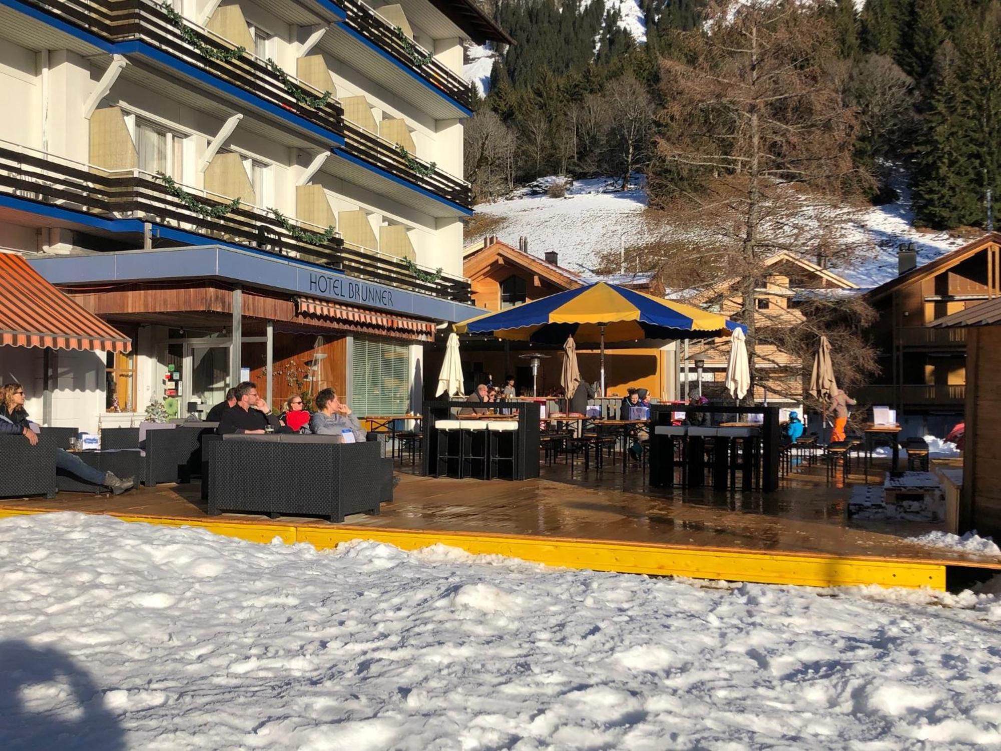 Apartment With Great View At Residence Brunner Wengen Eksteriør billede
